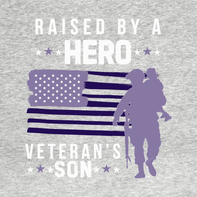 Purple up for military children - Raised by a hero veteran's son by Ivanapcm